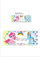 Personalized My Little Pony  Badge / Name Tag PERSONALISED Pretty UR Party