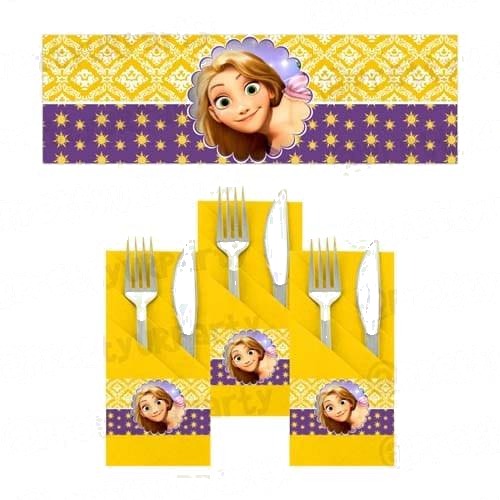 Tangled / Rapunzel Napkin Rings — image 2