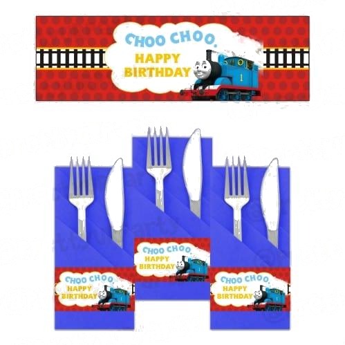 Thomas the Train Napkin Rings