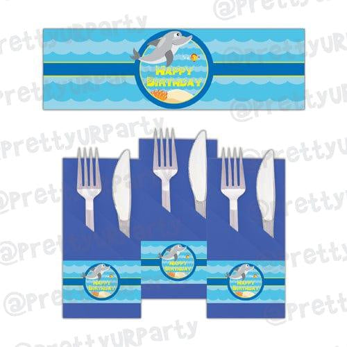 Under the Sea Napkin Rings THEME PARTIES Pretty UR Party Default Title