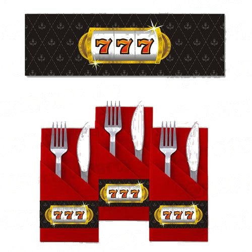 Casino Night Napkin Rings
