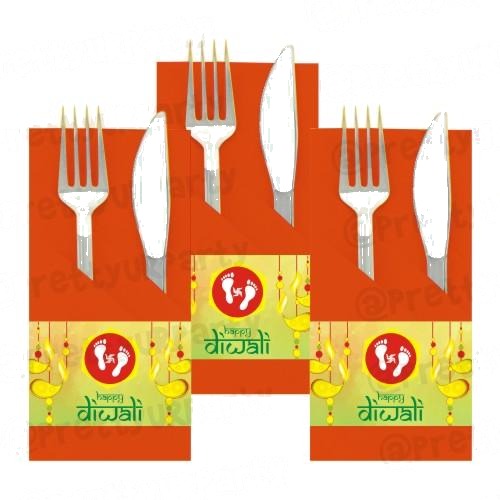 Diwali Ganesha Theme Napkin Rings
