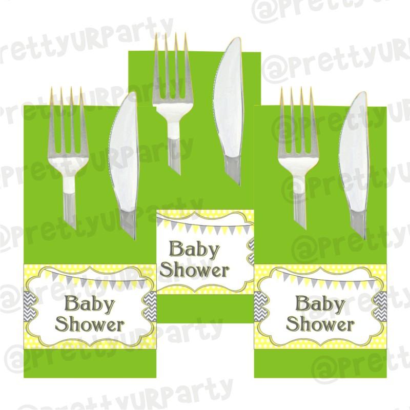 Elephant Baby shower Napkin Rings BABY SHOWER Pretty UR Party Default Title