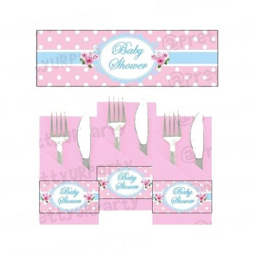 Shabby Chic Napkin Rings