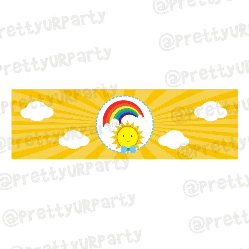 Sunshine Theme Napkin Rings ALL PARTY SUPPLIES Pretty UR Party Without Name