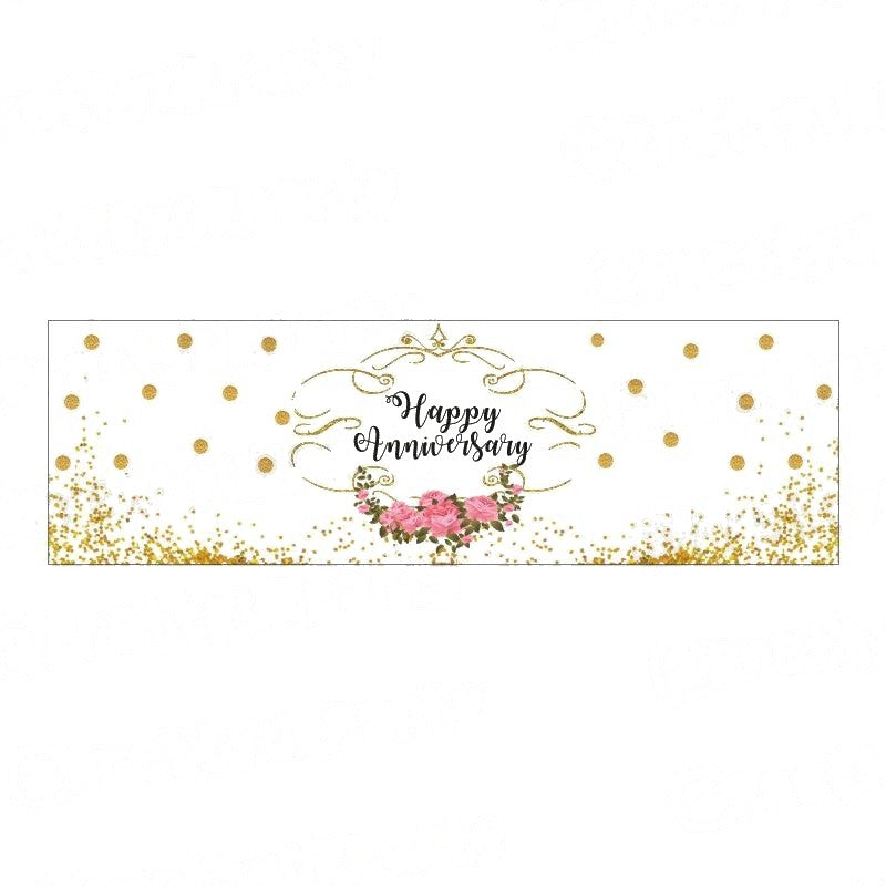 50th Birthday Theme Napkin Rings