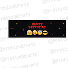 Emoji Theme Napkin Rings THEME PARTIES Pretty UR Party Default Title