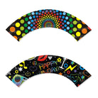 Neon Cupcake Wrappers THEME PARTIES Pretty UR Party Default Title