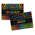 Neon Theme Food Labels / Buffet Table Cards THEME PARTIES Pretty UR Party Default Title