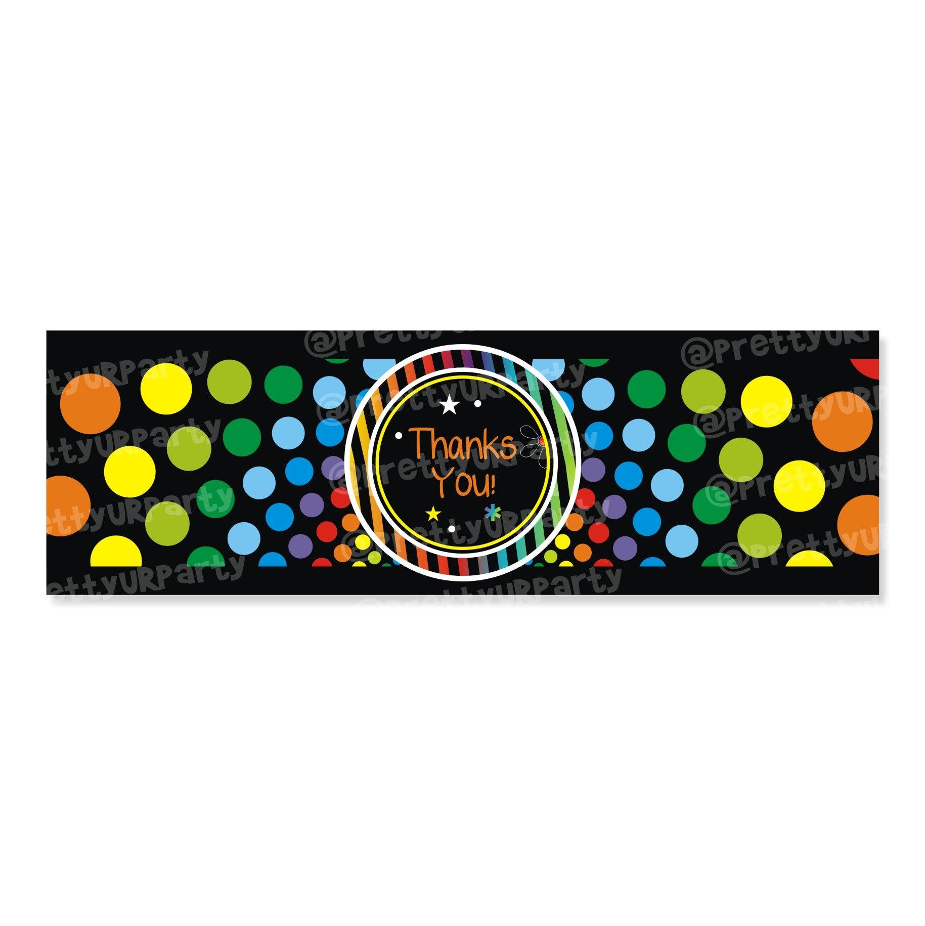 Neon Theme Wrist Bands - Pack of 10 THEME PARTIES Pretty UR Party Default Title