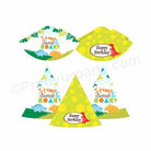 Dinosaur Theme Hats - Pack of 10 THEME PARTIES Pretty UR Party Default Title