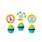 Dinosaur Theme Cupcake / Food Toppers THEME PARTIES Pretty UR Party