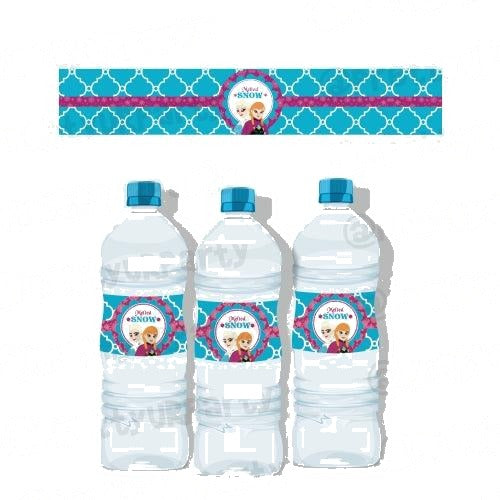 New Frozen Water Bottle Labels
