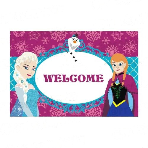 New Frozen Entrance Banner / Door Sign