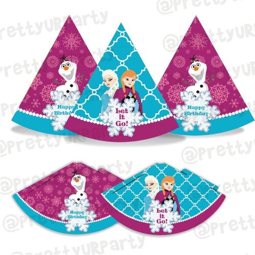 New Frozen Hats - Pack of 10 THEME PARTIES Pretty UR Party Default Title