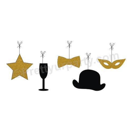 Handcrafted New Years Party Danglers ALL PARTY SUPPLIES Pretty UR Party