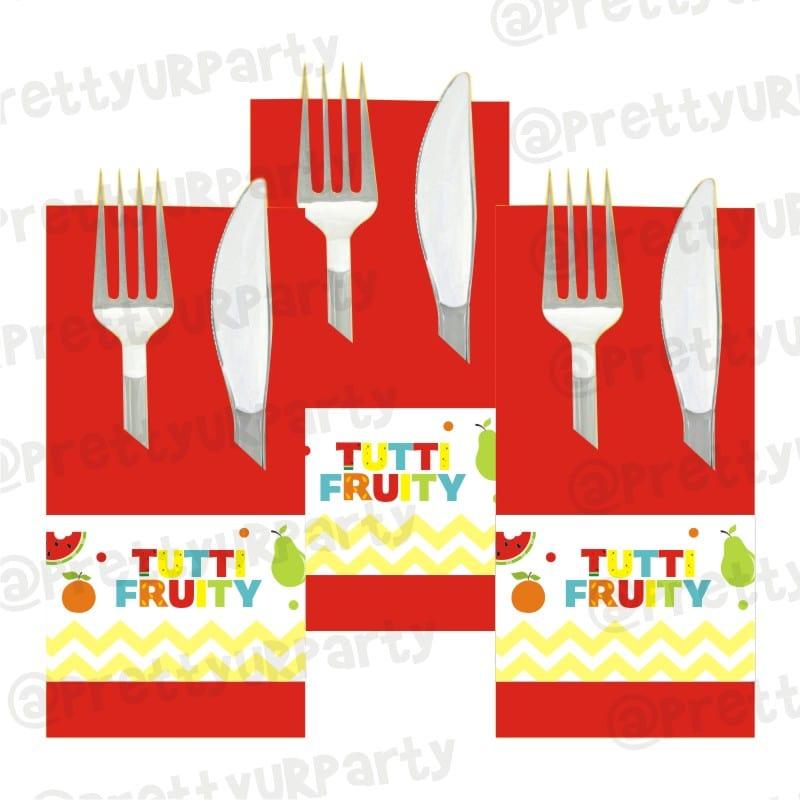 Tutti Fruity Theme Napkin Rings THEME PARTIES Pretty UR Party
