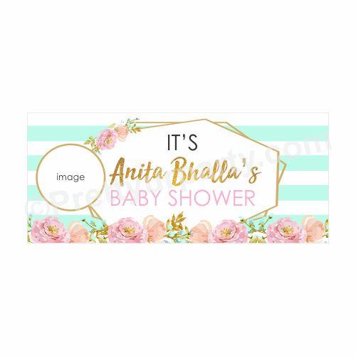 Personalized Oh Baby Theme Banner 30in ALL PARTY SUPPLIES Pretty UR Party