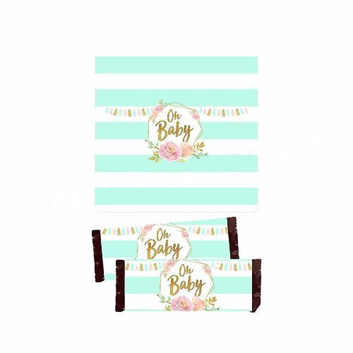 Oh Baby Theme Chocolate Wrappers
