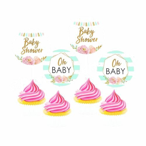 Oh Baby Theme Cupcake / Food Toppers — image 2