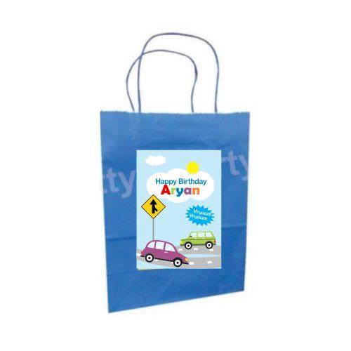 Colorful Cars Gift Bags - Pack of 10 ACCESSORIES Pretty UR Party