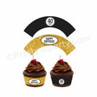 Cheers to 40th Birthday Theme Cupcake Wrappers THEME PARTIES Pretty UR Party Default Title