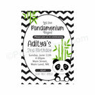 Panda Theme E-Invitations ALL PARTY SUPPLIES Pretty UR Party