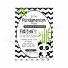 Panda Theme Invitations ALL PARTY SUPPLIES Pretty UR Party Default Title