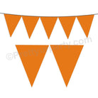 Orange Plain Bunting BABY SHOWER Pretty UR Party Default Title