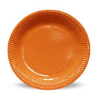 Orange Paper Plates - Pack of 10 TABLEWARE Pretty UR Party