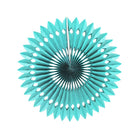 Designer Blue Paper Fans ALL PARTY SUPPLIES Pretty UR Party 20 cms