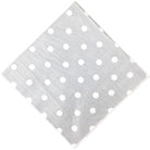 Silver Polka Dot Paper Napkins - Pack of 10 TABLEWARE Pretty UR Party