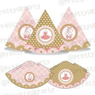 Pink and Gold Ballet Hats - Pack of 10 THEME PARTIES Pretty UR Party Default Title
