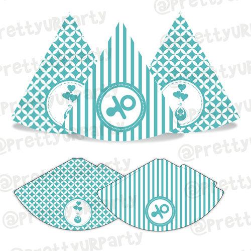 Baby & Co. Hats - Pack of 10 BABY SHOWER Pretty UR Party Default Title