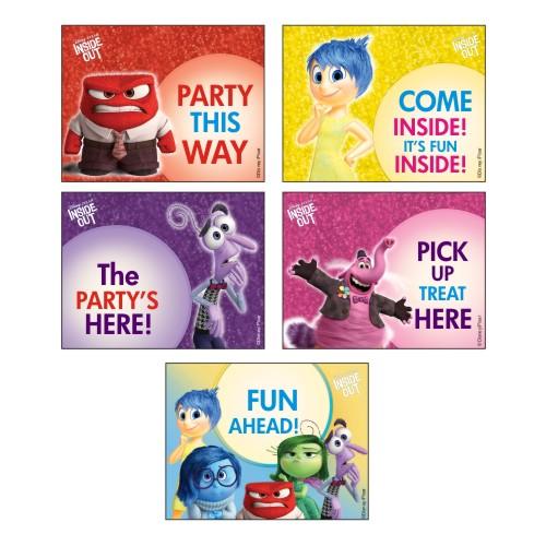 Inside Out Party Signs THEME PARTIES Pretty UR Party 8.5" x 11"