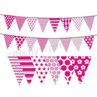 Pink Pattern Bunting BABY SHOWER Pretty UR Party Default Title