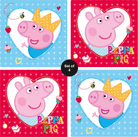 Peppa Pig Coaster - Set of 4 THEME PARTIES Pretty UR Party