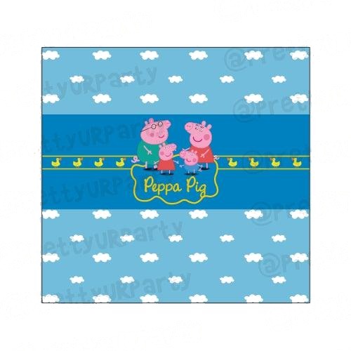 Peppa pig Inspired Chocolate Wrappers