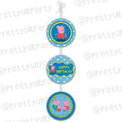 Peppa pig Inspired Danglers THEME PARTIES Pretty UR Party