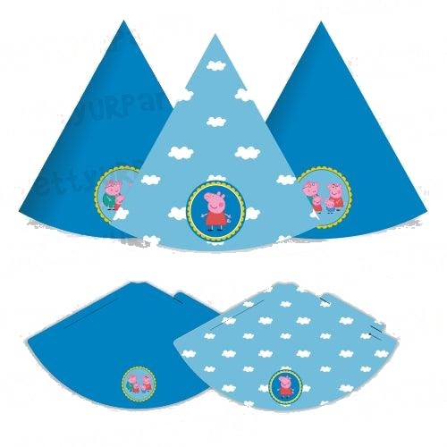 Peppa pig Inspired Caps - Pack of 10 — image 2