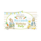 Peter Rabbit Theme Backdrop PERSONALISED Pretty UR Party Default Title