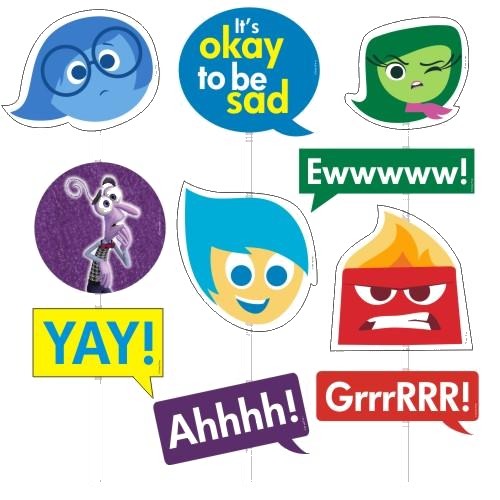 Inside Out Photo Booth Prop