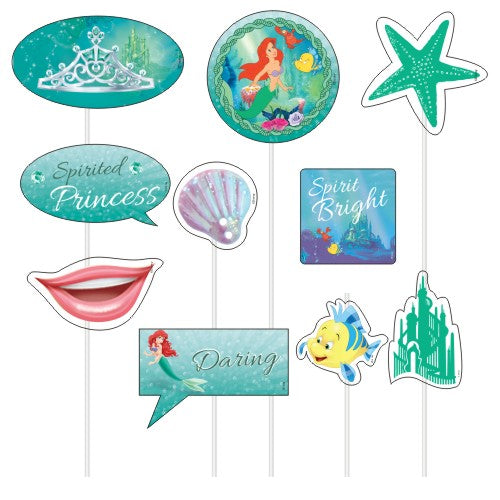 Ariel the Mermaid Photo Booth Prop ACCESSORIES Pretty UR Party