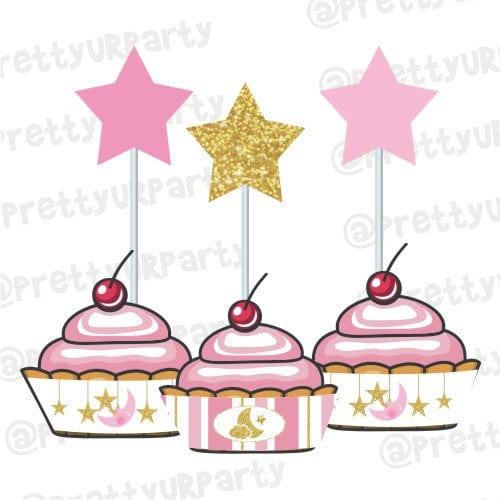 Twinkle Twinkle Little Star Pink Picks THEME PARTIES Pretty UR Party Default Title