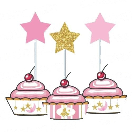 Twinkle Twinkle Little Star Pink Picks