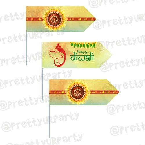 Diwali Ganesha Theme Picks ALL PARTY SUPPLIES Pretty UR Party Default Title