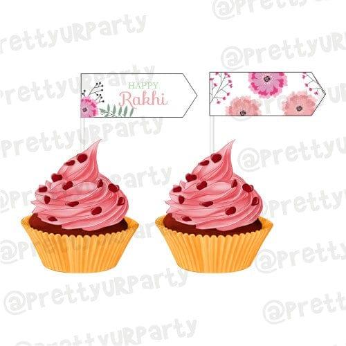 Pink Floral Rakhi Picks ALL PARTY SUPPLIES Pretty UR Party