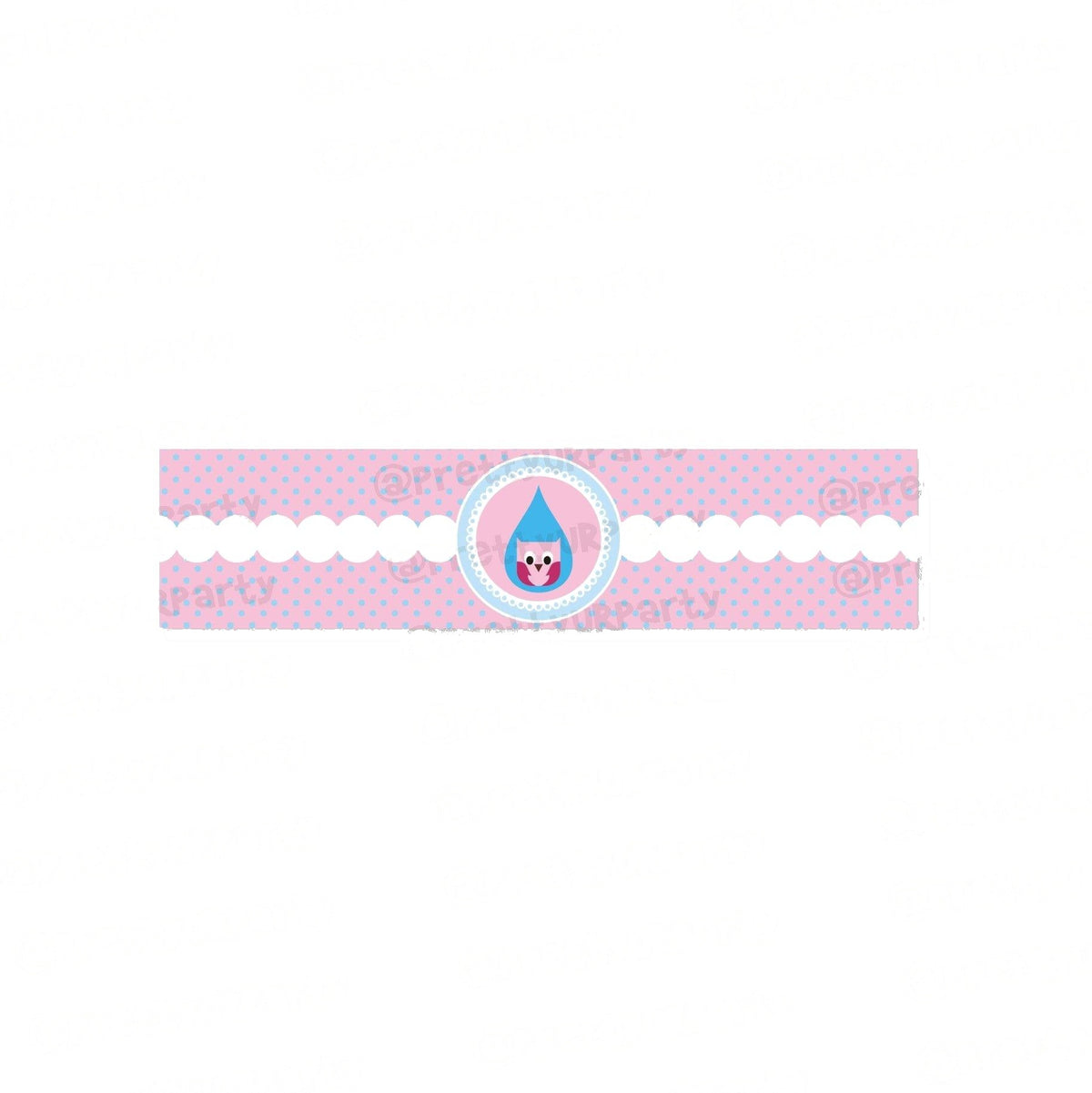 Pink and Blue Wrist Bands - Pack of 10