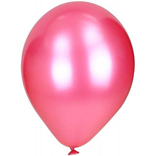 Pink Metallic Latex Balloon - Pack of 50 ALL PARTY SUPPLIES Pretty UR Party