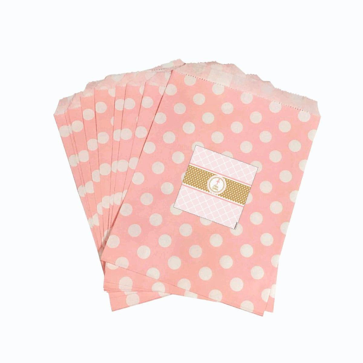 Pink and Gold Ballet Candy Bag ACCESSORIES Pretty UR Party